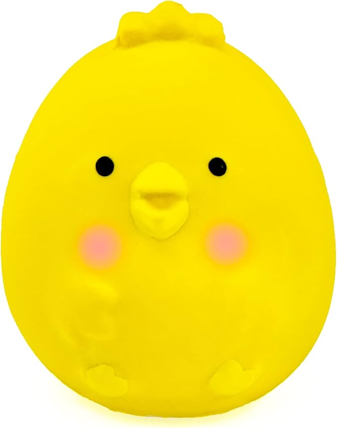 Chiwava – Pack de 4 Juguetes de Látex con Sonido - Pequeños animales, grandes momentos de alegría