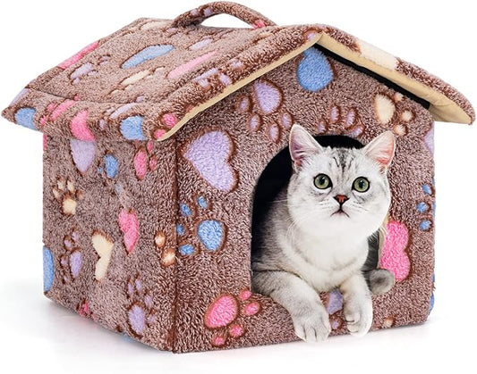 Nobleza – Caseta Interior para Perros y Gatos - Un refugio cálido, plegable y lleno de hogar