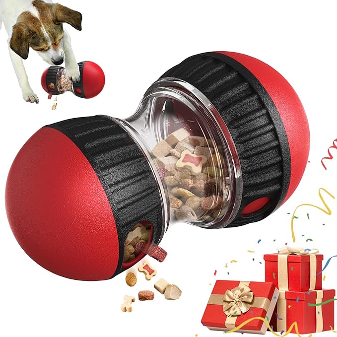 Juguete Interactivo y Alimentador Lento para Perros – Juguete Resistente para Cachorros y Razas Medianas/Grandes