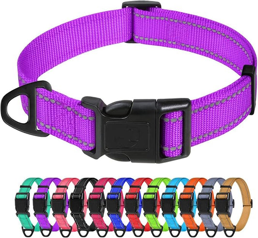 TagME – Collar Ajustable y Reflectante para Perros Pequeños   Ligero, Seguro y Lleno de Color