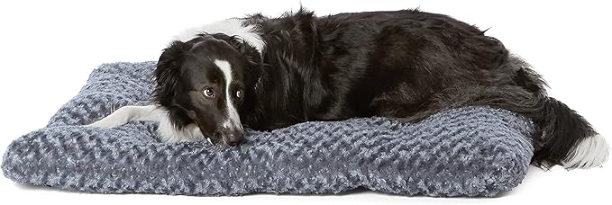 Amazon Basics – Cama Lavable para Perros y Mascotas   Tamaño 102 x 69 x 9 cm · Gris