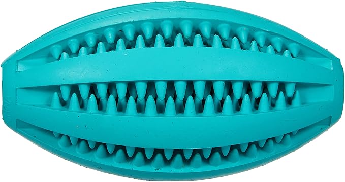 TRIXIE – Pelota Rugby Denta Fun (11 cm) - Cuidado, tradición y juego para todas las razas