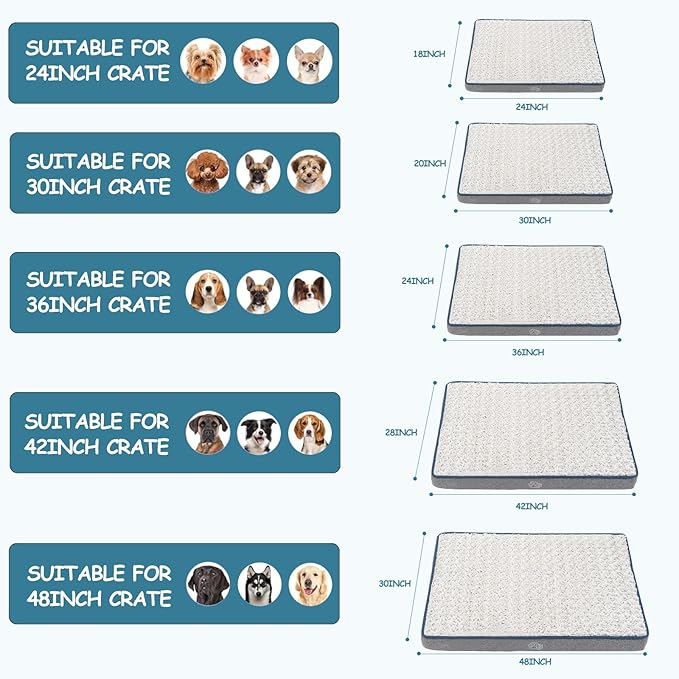 EMPSIGN Cama Doble Cara para Perros – Un Descanso para Todas las Estaciones