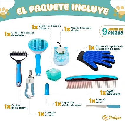 Kit de Aseo para Perros y Gatos – El Ritual Completo de Cuidado con Amor