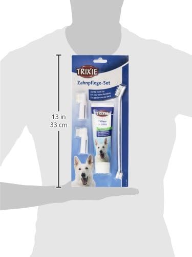 TRIXIE – Set de Higiene Dental para Perros - Cuidar la boca de tu perro es cuidar su salud, su energía… y hasta su alegría