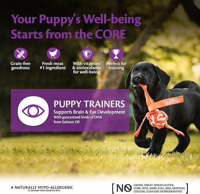 Wellness CORE Puppy Trainers – Pollo y Zanahoria (170 g) - Pequeñas recompensas… para grandes aprendizajes