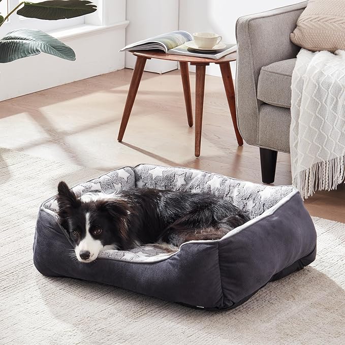 FURTIME Cama Antiestrés para Perros Pequeños – Su Refugio, Su Hogar, Su Paz