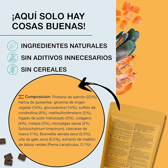 Paawy – Condroprotector para Perros (180 snacks) - Fuerza, movimiento y tradición para las articulaciones de tu compañero