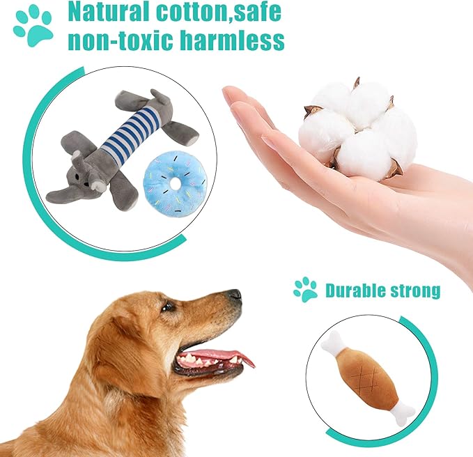 Juguetes Interactivos para Perros – Pack de 15 Piezas - Juego, tradición y cuidado en cada mordida