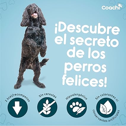 Coachi – Recompensas Naturales para Cachorros (Pollo, 100 g) - Pequeños premios… que educan con cariño y tradición