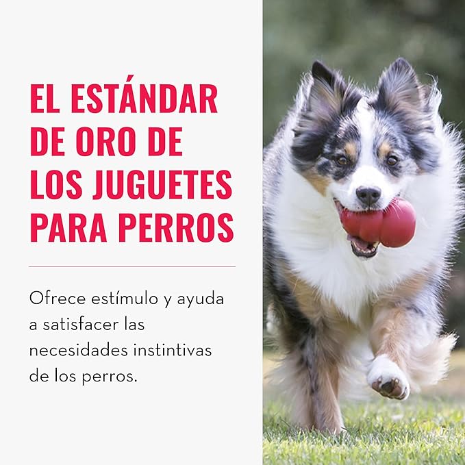 KONG Classic – Juguete Rellenable para Perros Pequeños - El clásico que nunca falta en un hogar con fuego y cariño