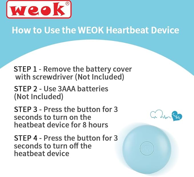 Juguete de Latido del Corazón para Cachorros - Calma, compañía y tradición para el alma de tu pequeño
