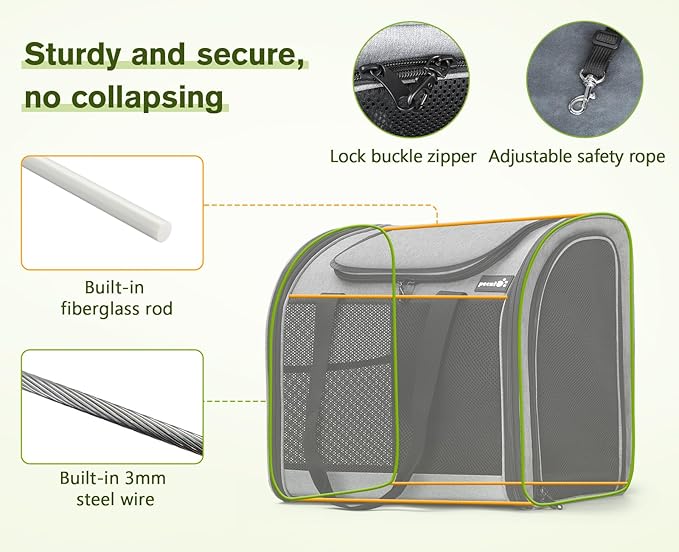 Pecute – Mochila Transportadora para Gatos y Perros Pequeños   Ventilación, seguridad y calma en cada paso