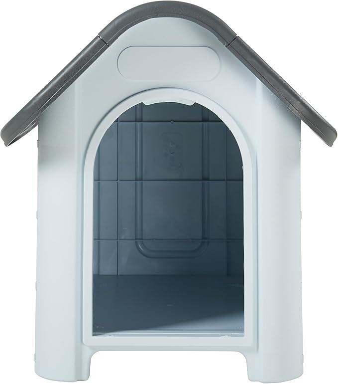 [en.casa] – Caseta Exterior para Perros - Un refugio firme, elevado y preparado para cualquier