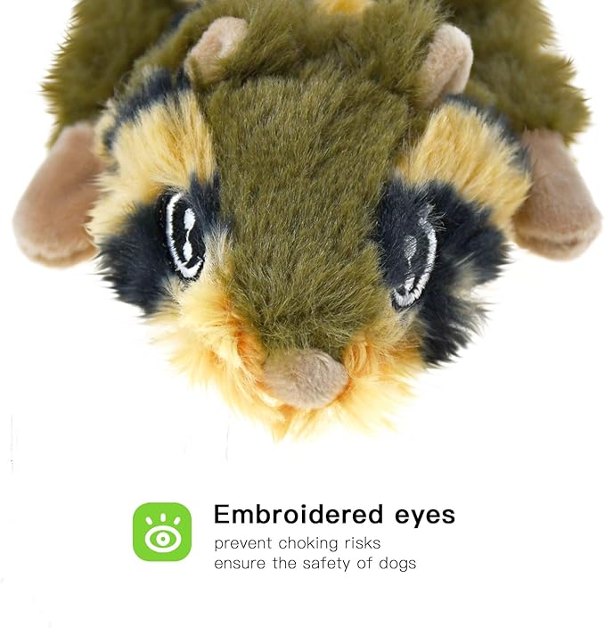 SHARLOVY – Pack de 6 Juguetes sin Relleno - Diversión segura y tradición para perros pequeños