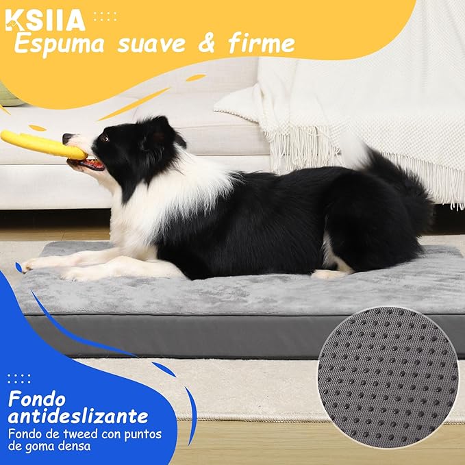 KSIIA Cama Ortopédica para Perros – Donde el Descanso se Convierte en Bienestar