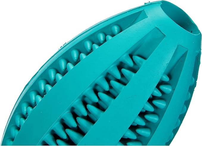 TRIXIE – Pelota Rugby Denta Fun (11 cm) - Cuidado, tradición y juego para todas las razas