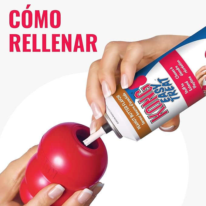 KONG Classic – Juguete Rellenable para Perros Pequeños - El clásico que nunca falta en un hogar con fuego y cariño