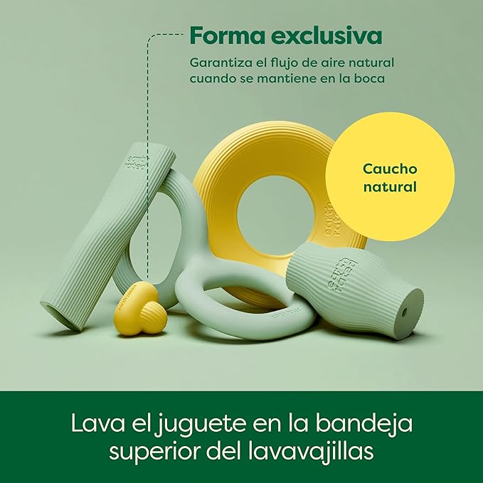 Earth Rated – Pelota para Perros   Juguete interactivo de goma natural · Tamaño pequeño