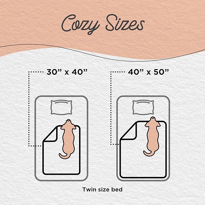 Best Friends by Sheri – Manta de Pelo Relajante (76 × 102 cm) - Un abrazo cálido… como los de antes