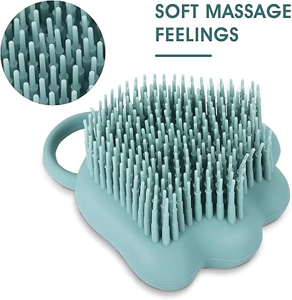 TIESOME Cepillo de Baño para Perros y Gatos – El masaje que tu mascota esperaba toda su vida