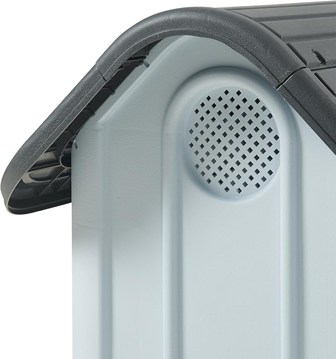 [en.casa] – Caseta Exterior para Perros - Un refugio firme, elevado y preparado para cualquier