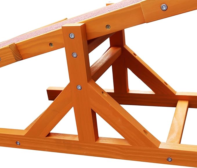 WilTec – Balancín de Agilidad para Perros – Ejercicio y Entrenamiento Canino para Exterior