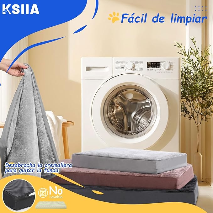 KSIIA Cama Ortopédica para Perros – Donde el Descanso se Convierte en Bienestar
