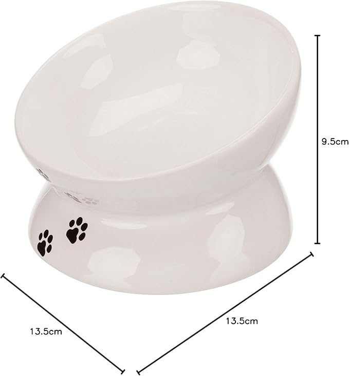 RIXIE – Comedero de Cerámica para Gatos (13 cm) - La tradición del barro… ahora en la mesa de tu felino