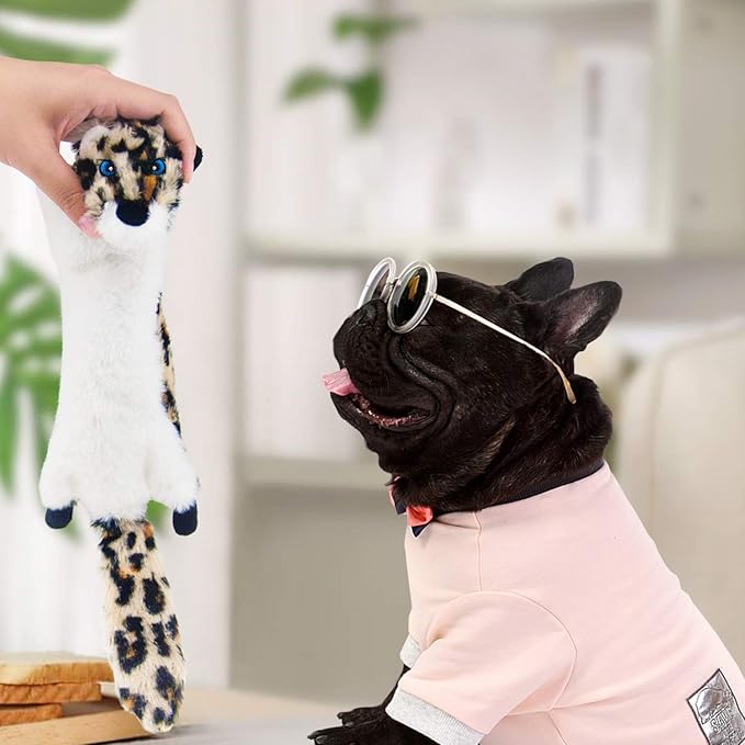 SHARLOVY – Pack de 6 Juguetes sin Relleno - Diversión segura y tradición para perros pequeños