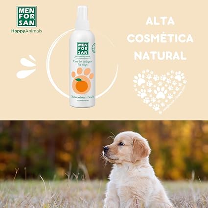 MENFORSAN – Agua de Colonia para Perros Aroma Melocotón