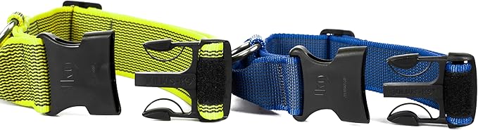 Collar Color & Gray – Seguridad, Fuerza y Control con Alma   40 mm · Ajustable 38–53 cm · Neón/Gris